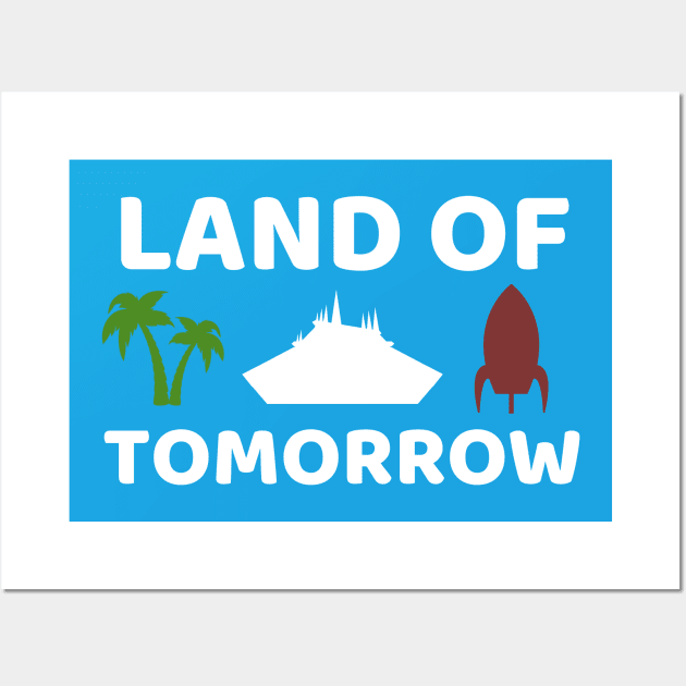 Land of Tomorrow Wall Art by duchessofdisneyland